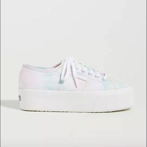 Superga Gradient Print Platform Sneakers